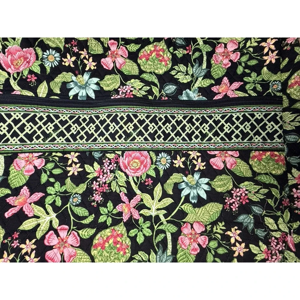 Vera Bradley Garment Bag Botanica Floral Long Hanging Clothes‎ Travel Organizer
